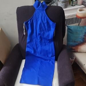 Chic Royal Blue Dress